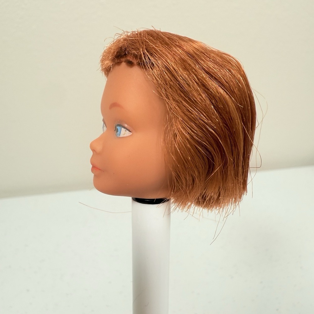 Vintage Mattel Skipper Doll Head Redhead TLC Replacement Part Unmarked Barbie - Picture 2 of 10